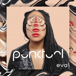 Punctual EVA Artwork photography art direction logo design graphic house music bristol djs duo repeated repetition face lips abstract portrait