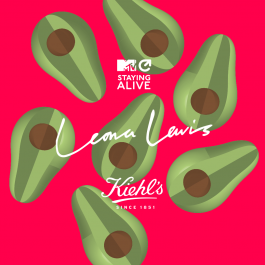 MTV KIEHLS STAYING ALIVE FOUNDATION PACKAGING AVOCADO PRODUCT EYE CREAM STVNSTRM